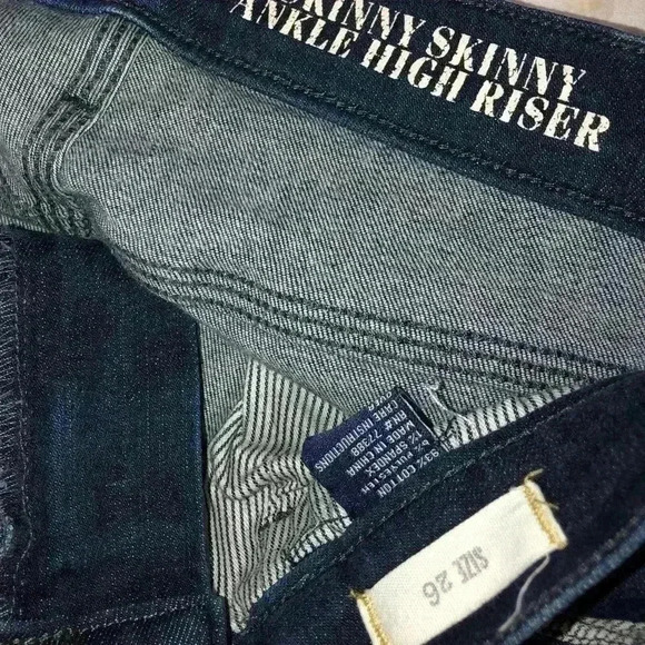 Madewell Skinny Ankle High Riser Jeans - Picture 4 of 6